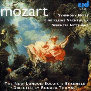 Mozart W A - Symphony No.29 / Serenades In G K52 i gruppen Musikk / CD-R / Klassisk hos Bengans Skivbutik AB (5513478)