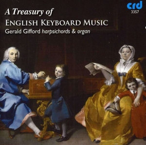 Gerald Gifford - English Keyboard Music i gruppen Musikk / CD-R / Klassisk hos Bengans Skivbutik AB (5513491)