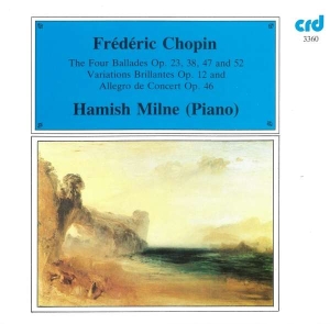 Chopin Frederic - The Four Ballades i gruppen Musikk / CD-R / Klassisk hos Bengans Skivbutik AB (5513492)