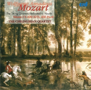 Mozart W A - String Quartets In E Flat K428/421B i gruppen Musikk / CD-R / Klassisk hos Bengans Skivbutik AB (5513495)