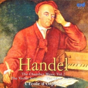 Handel G F - Chamber Music, Vol. 2: Violin Sonat i gruppen Musikk / CD-R / Klassisk hos Bengans Skivbutik AB (5513506)