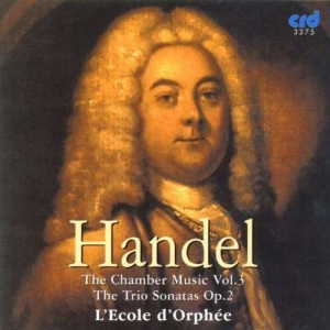 Handel G F - Chamber Music, Vol. 3: Trio Sonatas i gruppen Musikk / CD-R / Klassisk hos Bengans Skivbutik AB (5513507)