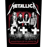 Metallica - Back Patch - Master Of Puppets Band i gruppen MERCHANDISE / Accessoarer / Metal hos Bengans Skivbutik AB (5513761)