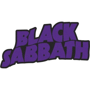 Black Sabbath - Logo Cut Out Retail Packaged Patch i gruppen MERCHANDISE / Accessoarer / Metal hos Bengans Skivbutik AB (5513955)