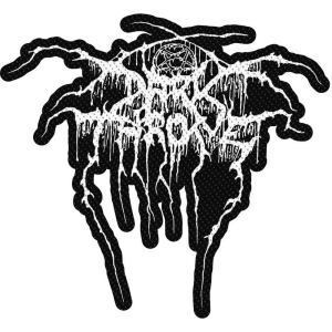 Darkthrone - Logo Cut Out Standard Patch i gruppen MERCHANDISE / Accessoarer / Metal hos Bengans Skivbutik AB (5513956)