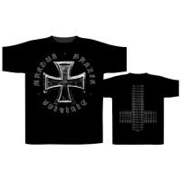 Marduk - T/S Iron Cross (L) i gruppen MERCHANDISE / T-shirt / Metal hos Bengans Skivbutik AB (5514073)