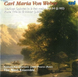 Weber Carl Maria Von - Clarinet Quintet In B Flat J182 / F i gruppen Annet / Klassisk hos Bengans Skivbutik AB (5514154)