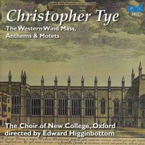 Tye Christopher - Western Wind Mass, Motets & Antipho i gruppen Annet / Klassisk hos Bengans Skivbutik AB (5514160)