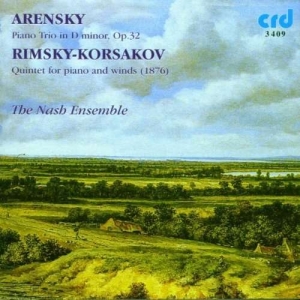 Arensky / Rimsky-Korsakov - Piano Trio No.1 / Wind Quintet 1876 i gruppen Musikk / CD-R / Klassisk hos Bengans Skivbutik AB (5514164)