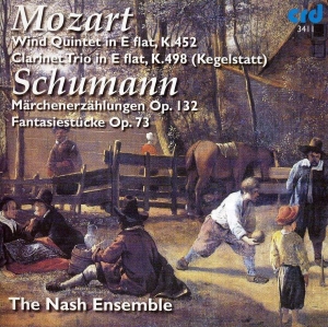 Mozart / Schumann - Wind Quintet K452 & Clarinet Trio K i gruppen Musikk / CD-R / Klassisk hos Bengans Skivbutik AB (5514166)