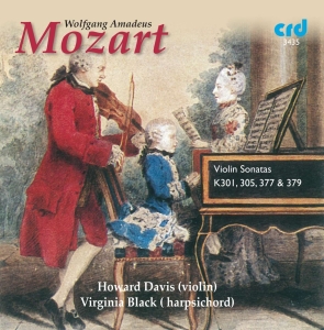 Mozart W A - Violin Sonatas K377. 301, 305 & 379 i gruppen Musikk / CD-R / Klassisk hos Bengans Skivbutik AB (5514181)