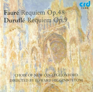 Durufle / Faure - Requiems i gruppen Musikk / CD-R / Klassisk hos Bengans Skivbutik AB (5514234)