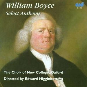 Boyce William - Select Anthems i gruppen Musikk / CD-R / Klassisk hos Bengans Skivbutik AB (5514248)