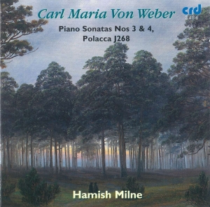 Weber Carl Maria Von - Piano Sonatas Nos. 3 & 4 i gruppen Annet / Klassisk hos Bengans Skivbutik AB (5514251)