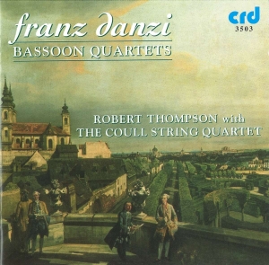 Danzi Franz - Three Quartets For Bassoon & String i gruppen Musikk / CD-R / Klassisk hos Bengans Skivbutik AB (5514502)