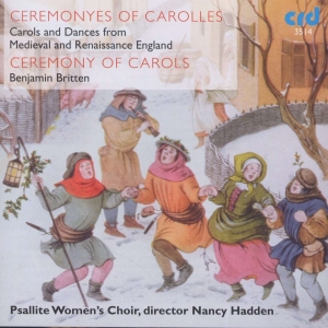 Psallite Women's Choir Nancy Hadde - Ceremonyes Of Carolles: Carols & Da i gruppen Musikk / CD-R / Klassisk hos Bengans Skivbutik AB (5514511)