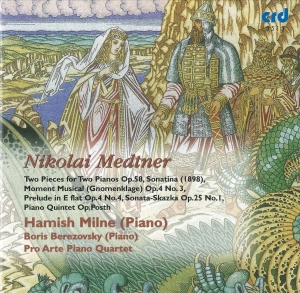 Medtner Nikolai - Two Pieces For Two Pianos Op.58 / P i gruppen Musikk / CD-R / Klassisk hos Bengans Skivbutik AB (5514512)