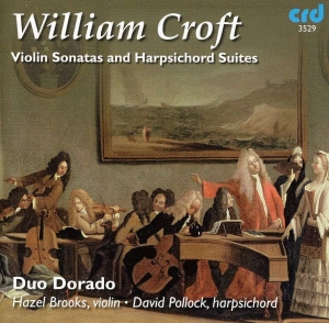 William Croft - Violin Sonatas & Harpsichord Suites i gruppen Annet / Klassisk hos Bengans Skivbutik AB (5514525)