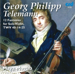 Telemann G P - Violin Fantasias i gruppen Annet / Klassisk hos Bengans Skivbutik AB (5514526)