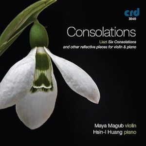 Maya Magub & Hsin-L Huang - Consolations! i gruppen Musikk / CD-R / Klassisk hos Bengans Skivbutik AB (5514534)