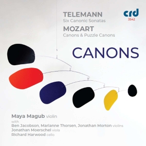 Telemann / Mozart - Six Canonic Sonatas / Canons & Puzz i gruppen Annet / Klassisk hos Bengans Skivbutik AB (5514536)