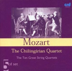 Mozart W A - The Ten Great String Quartets i gruppen Musikk / CD-R / Klassisk hos Bengans Skivbutik AB (5514544)