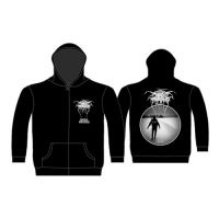 Darkthrone - Zip Hood Astral Fortress (L) i gruppen MERCHANDISE / Hoodies / Metal hos Bengans Skivbutik AB (5514610)