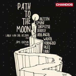 Laura Van Der Heijden Jams Coleman - Path To The Moon i gruppen CD / Klassisk hos Bengans Skivbutik AB (5515691)