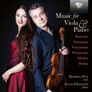 Massimo Piva Inessa Filistovich - Music For Viola & Piano By Reinecke i gruppen VI TIPSER / Fredagsutgivelser / Fredag den 2:e Februari 2024 hos Bengans Skivbutik AB (5515731)