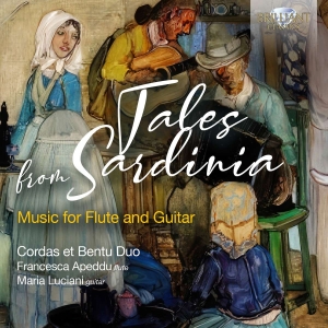 Cordas Et Bentu Duo Francesca Aped - Tales From Sardinia - Music For Flu i gruppen VI TIPSER / Fredagsutgivelser / Fredag den 2:e Februari 2024 hos Bengans Skivbutik AB (5515734)