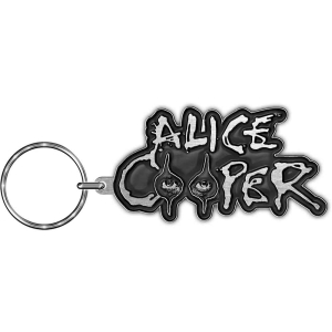 Alice Cooper - Keychain: Eyes (Die-Cast Relief) i gruppen MERCHANDISE / Merch / Metal hos Bengans Skivbutik AB (5516011)