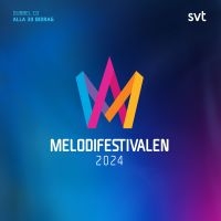 Melodifestivalen - Melodifestivalen 2024 i gruppen CD / Pop-Rock,Samlinger,Svensk Musikkk hos Bengans Skivbutik AB (5516020)