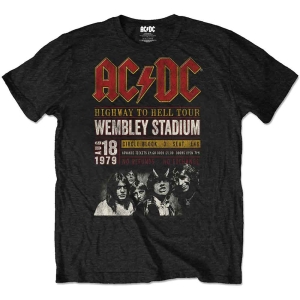 Ac/Dc - Wembley '79 Uni Bl Eco i gruppen MERCH / Minsishops-merch / Ac/Dc hos Bengans Skivbutik AB (5516035r)