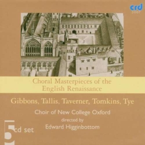 The Choir Of New College Oxford Ed - Choral Masterpieces Of The English i gruppen Annet / Klassisk hos Bengans Skivbutik AB (5516053)