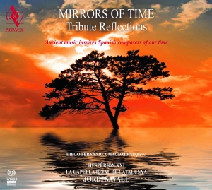 Jordi Savall Diego Fernández Magda - Mirrors Of Time i gruppen CD / Klassisk hos Bengans Skivbutik AB (5516219)