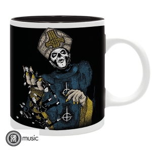 Ghost - Papa On The World On Fire Mug 320 ml i gruppen MERCHANDISE / Mugs / Metal hos Bengans Skivbutik AB (5516629)