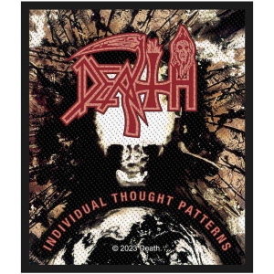 Death - Patch: Individual Thought Patt.. i gruppen MERCHANDISE / Merch / Metal hos Bengans Skivbutik AB (5516825)