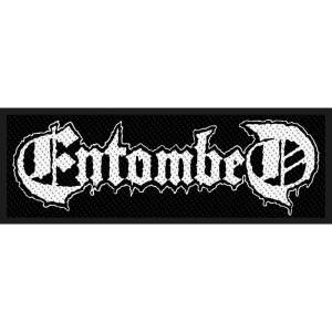 Entombed - Logo Standard Patch i gruppen MERCHANDISE / Merch / Metal hos Bengans Skivbutik AB (5516829)