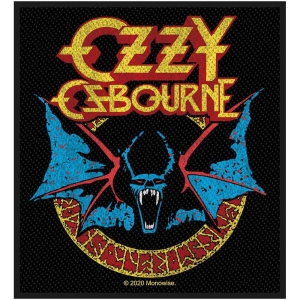 Ozzy Osbourne - Bat Standard Patch i gruppen MERCHANDISE / Merch / Metal hos Bengans Skivbutik AB (5516830)