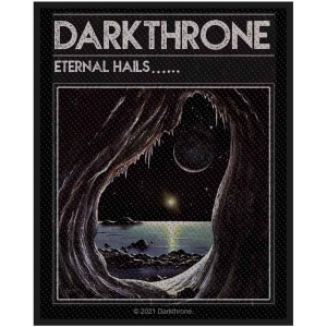 Darkthrone - Eternal Hails Standard Patch i gruppen MERCHANDISE / Merch / Metal hos Bengans Skivbutik AB (5516835)