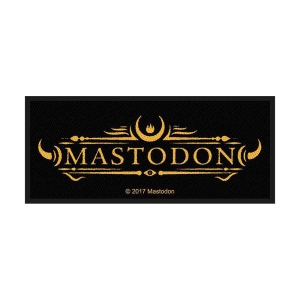 Mastodon - Logo Standard Patch i gruppen MERCHANDISE / Merch / Metal hos Bengans Skivbutik AB (5516839)