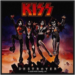 Kiss - Destroyer Standard Patch i gruppen MERCHANDISE / Merch / Metal hos Bengans Skivbutik AB (5516845)