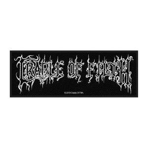 Cradle Of Filth - Logo Standard Patch i gruppen MERCHANDISE / Merch / Metal hos Bengans Skivbutik AB (5516848)