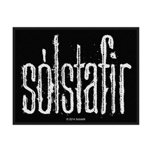 Solstafir - Logo Standard Patch i gruppen MERCHANDISE / Merch / Metal hos Bengans Skivbutik AB (5516849)