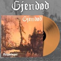 Gjendød - Krigsdøger (Beer Vinyl Lp) i gruppen Kommende produkter - 10 procent hos Bengans Skivbutik AB (5517522)