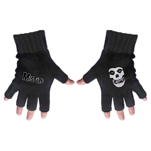 Misfits - Logo & Fiend Fingerless Gloves i gruppen MERCHANDISE / Merch / Punk hos Bengans Skivbutik AB (5517631)