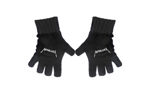 Metallica - Fingerlses Gloves - Logo i gruppen MERCHANDISE / Merch / Metal hos Bengans Skivbutik AB (5517649)