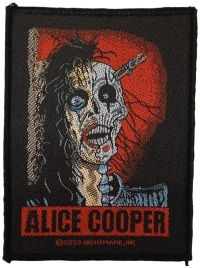 Alice Cooper - Patch Trashed (9,8 X 7,3) Cm) i gruppen VI TIPSER / Fredagsutgivelser / Fredag Den 16:e Februari 2024 hos Bengans Skivbutik AB (5517863)