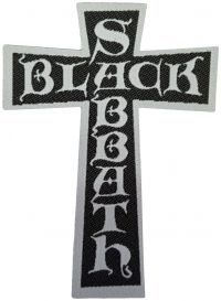 Black Sabbath - Patch Cross Logo Cut Out (10 X 7,3 i gruppen VI TIPSER / Fredagsutgivelser / Fredag Den 16:e Februari 2024 hos Bengans Skivbutik AB (5517870)