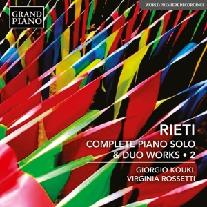 Vittorio Rieti - Complete Piano Solo & Duo Music, Vo i gruppen CD / Nyheter hos Bengans Skivbutik AB (5517950)